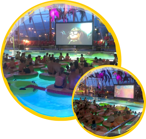 Cinema Night im WONNEMAR Bad Liebenwerda mit H2O Fun Events