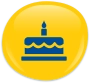 Kindergeburtstag Button