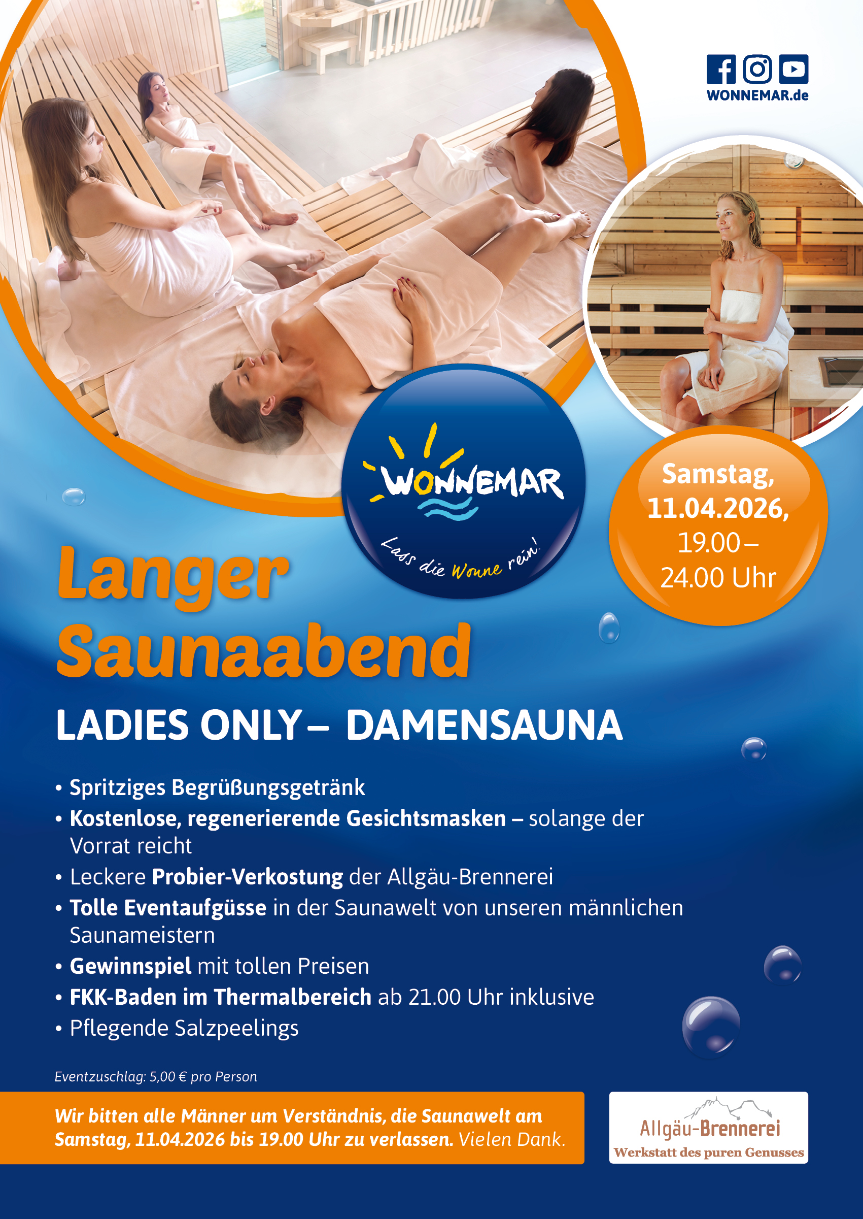 LSA Ladies Only Damensauna