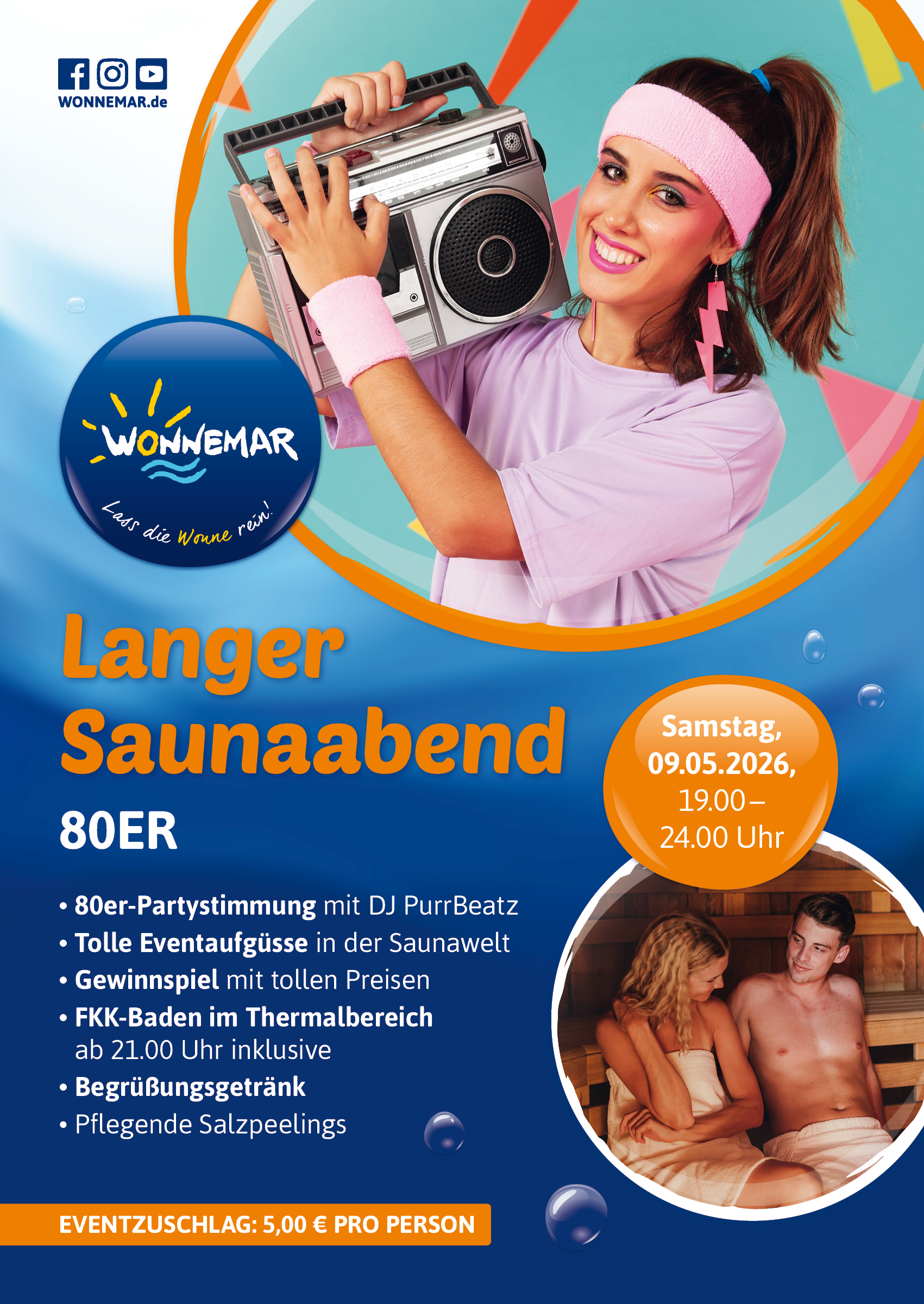 Langer Saunaabend 80er