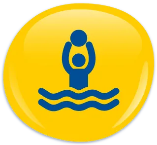 Wasser-Gymnastik-Icon