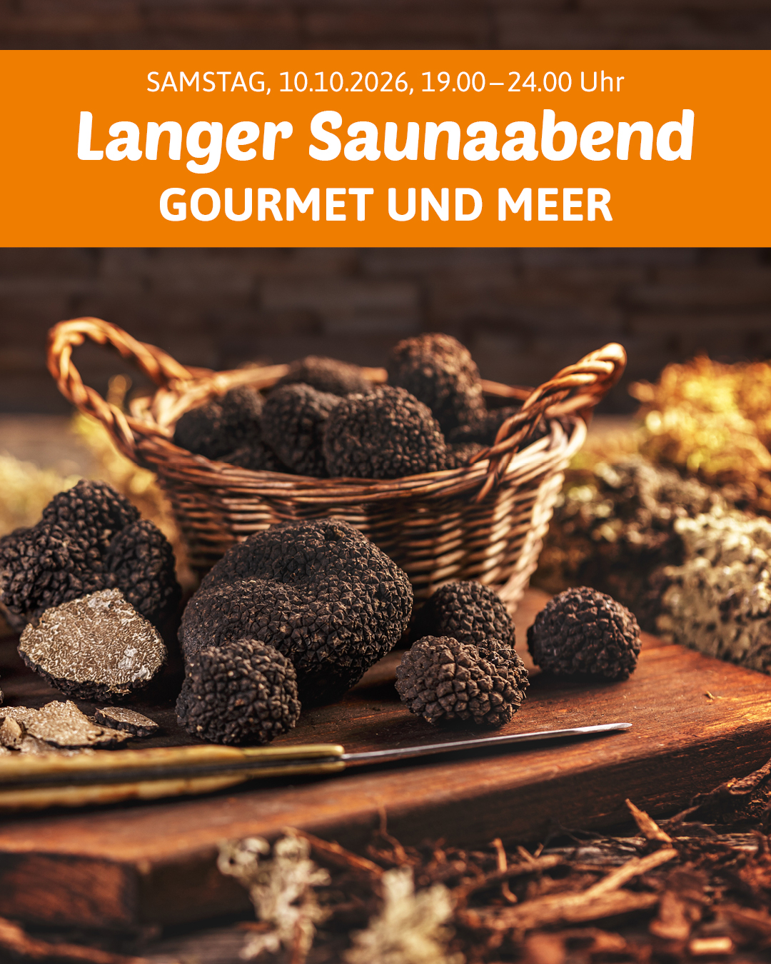 Langer Saunaabend Gourmet und Meer