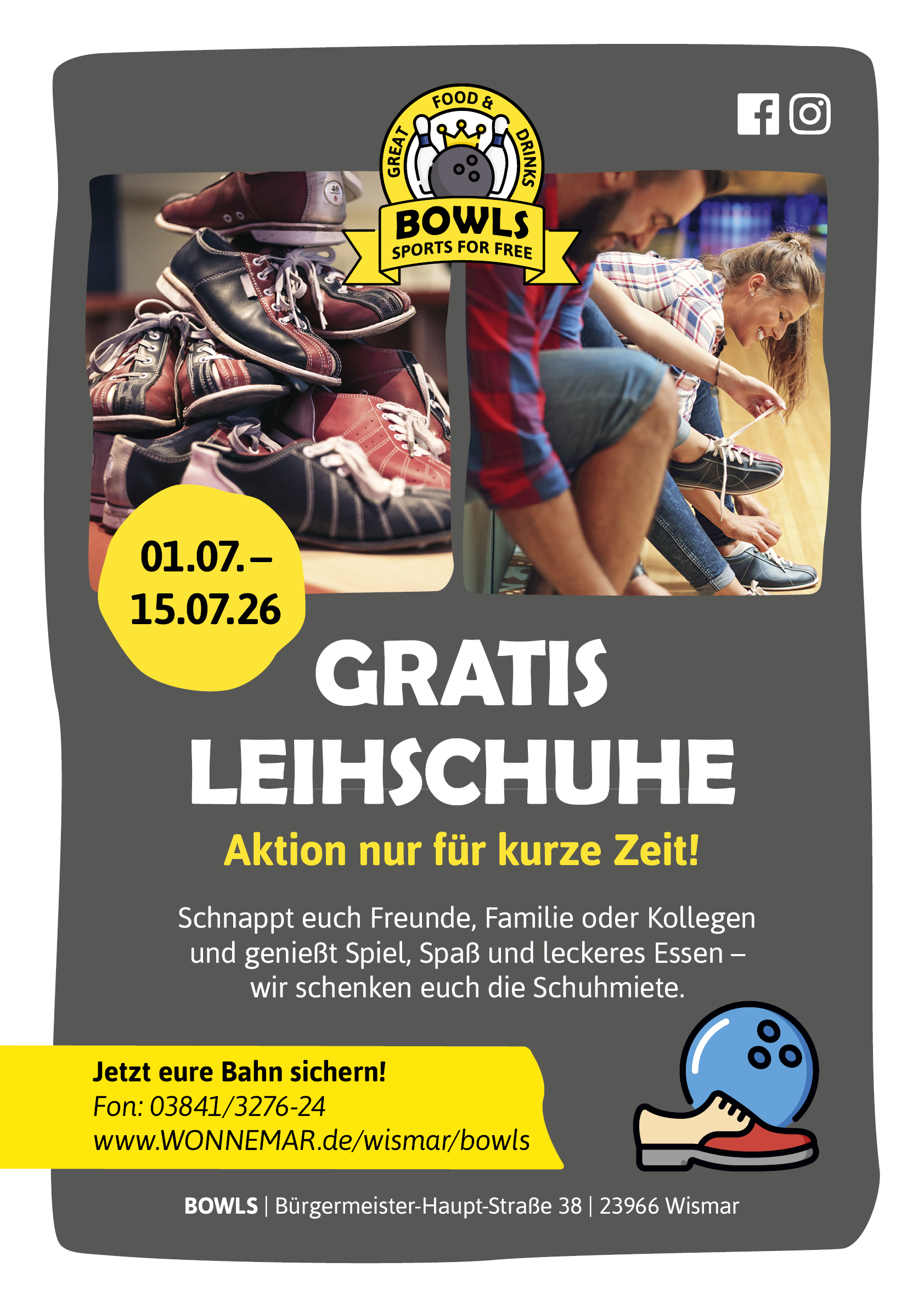Wismar Bowling Gratis
